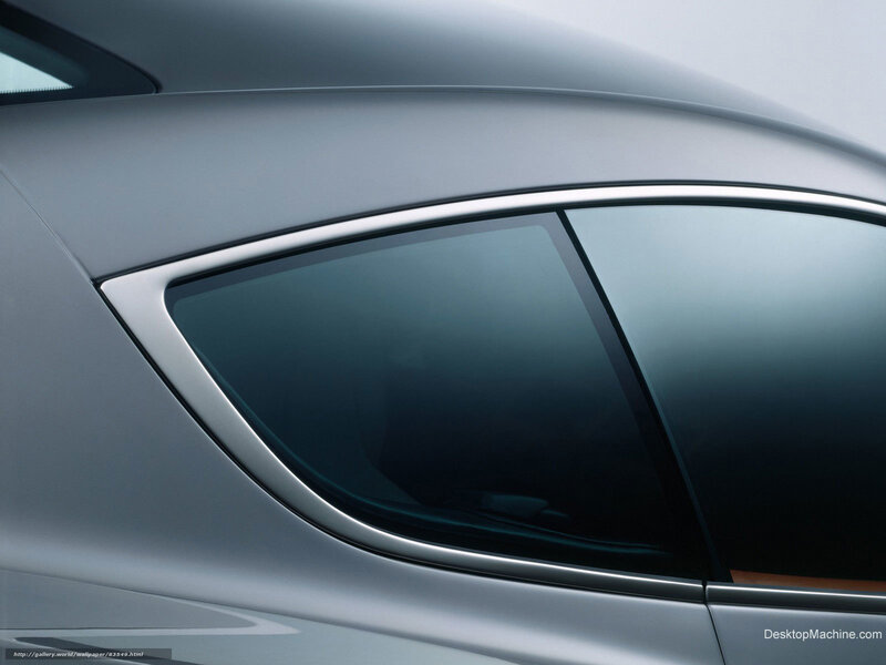 silver car side window