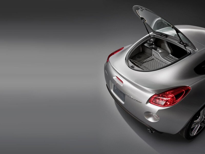 silver car trunk open