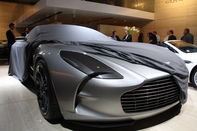 Silver Car under Cover
