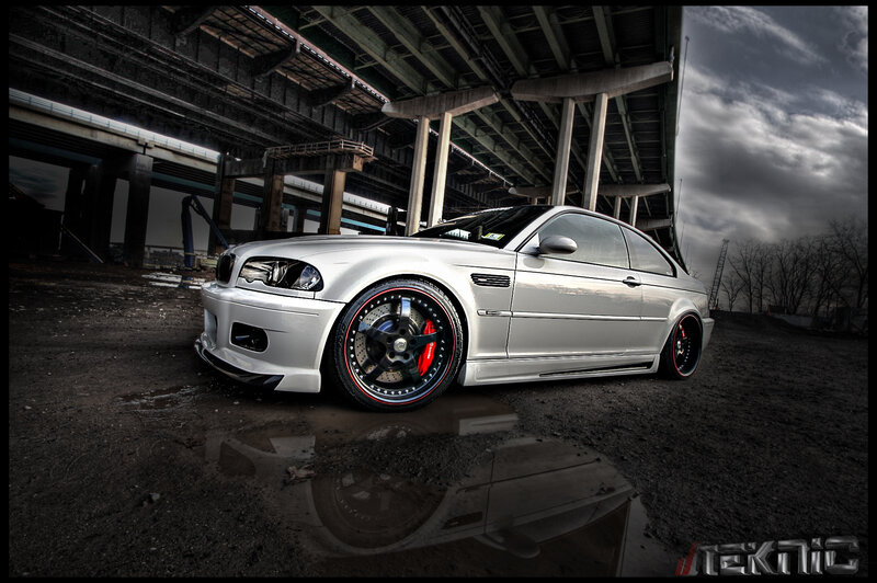 silver car under highway