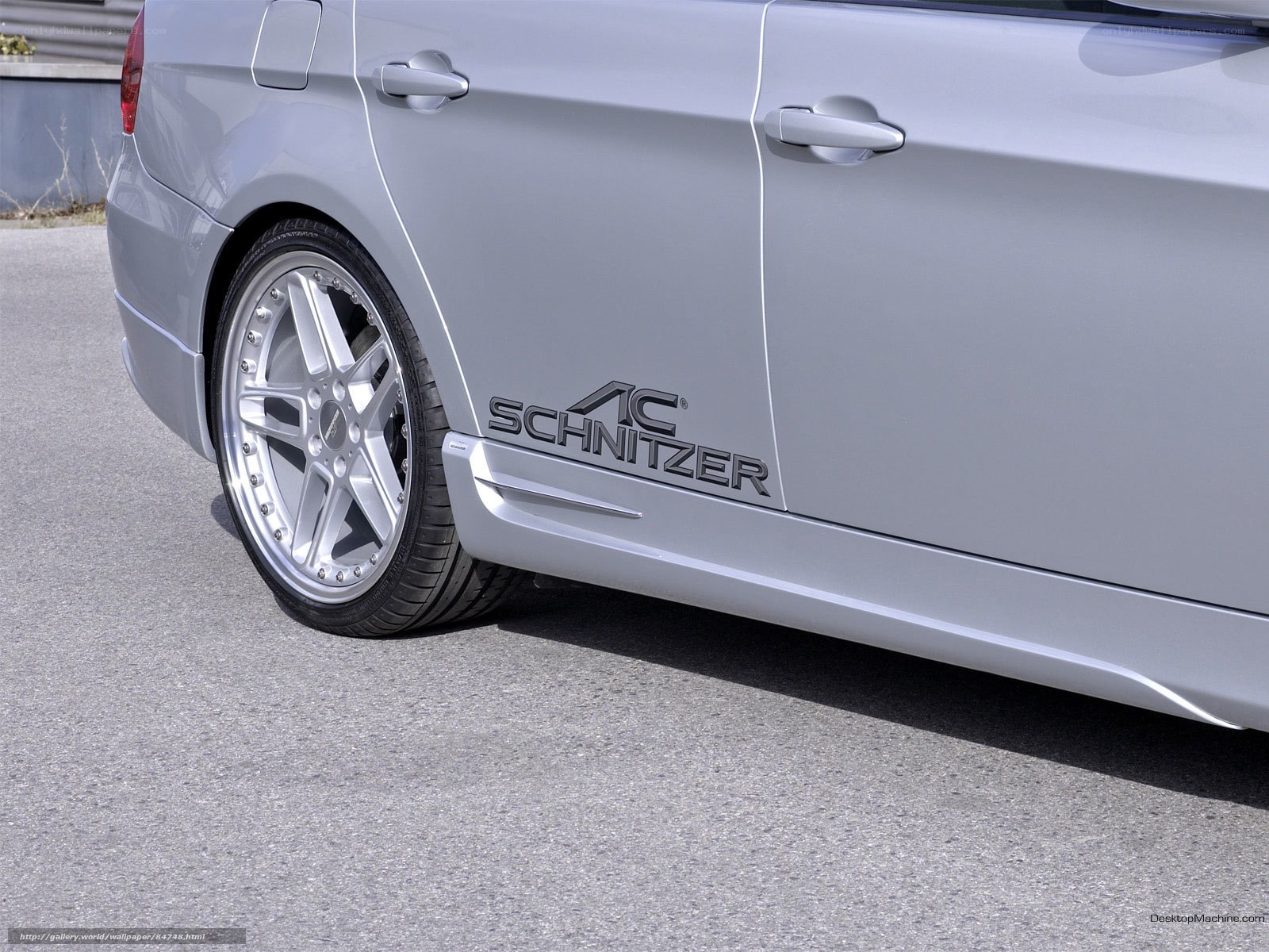 silver car with AC Schnitzer branding