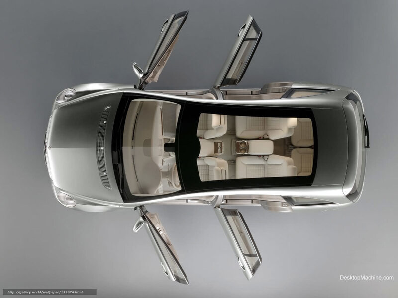 Silver Car with Open Doors — Neutral, Photograph