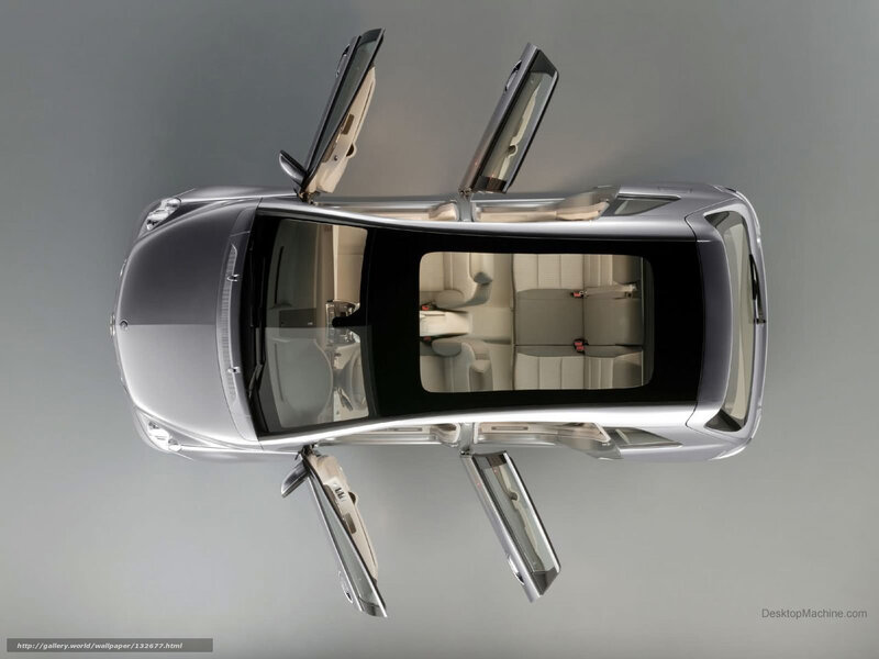 Silver Car with Open Doors — Neutral