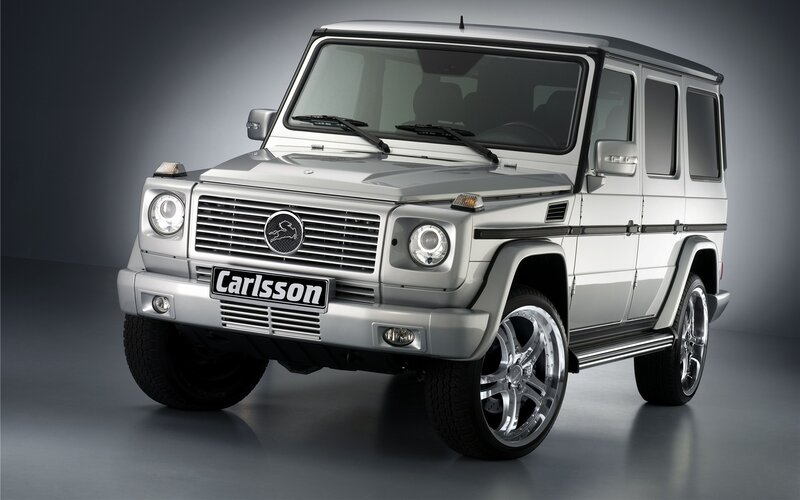 silver carlsson g-wagon