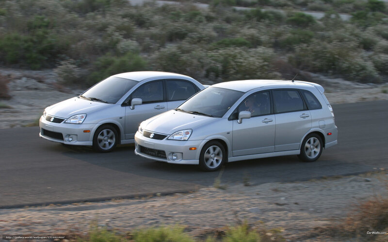 Silver Cars on Road