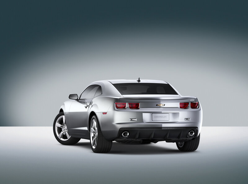 silver chevrolet camaro
