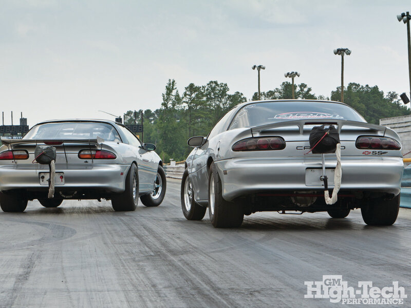 Silver Chevrolet Camaro — Competitive
