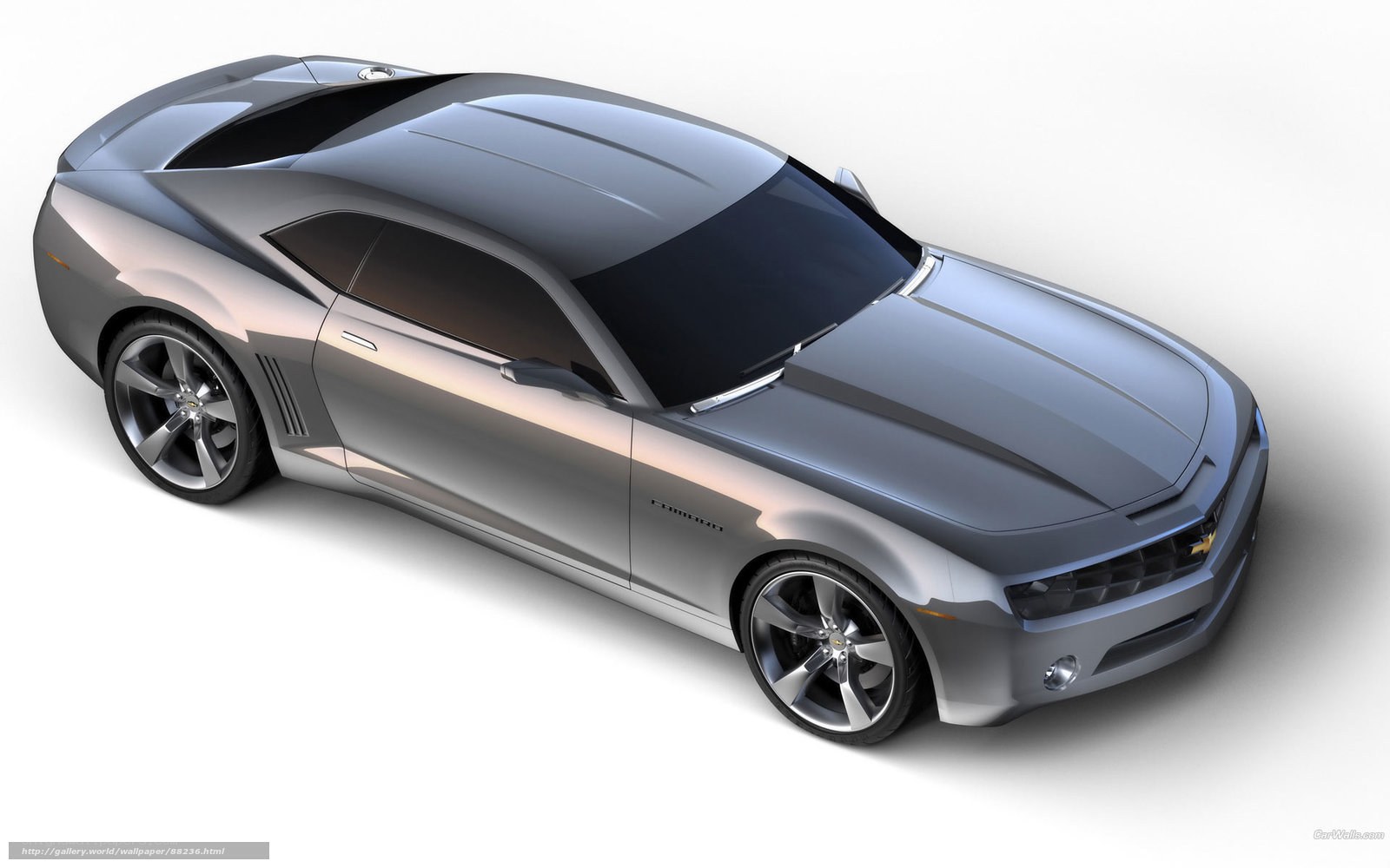 Silver Chevrolet Camaro concept