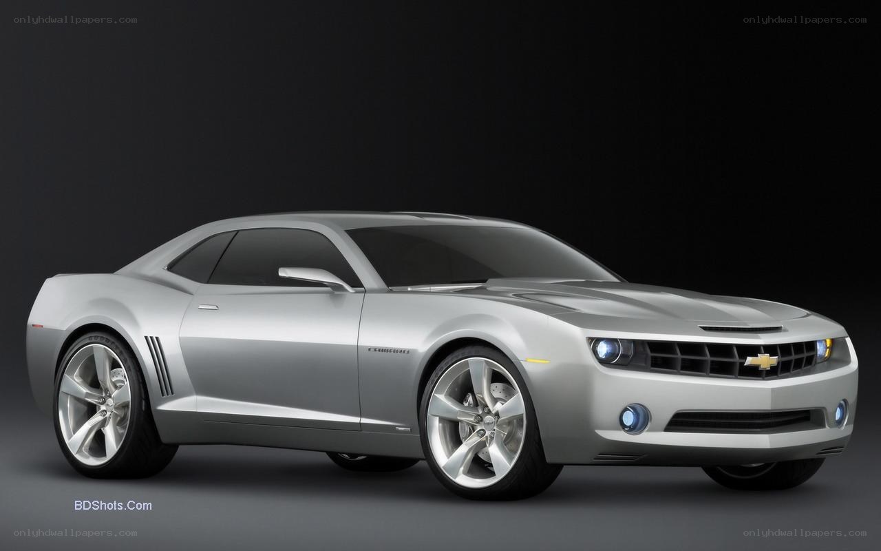 Silver Chevrolet Camaro Concept