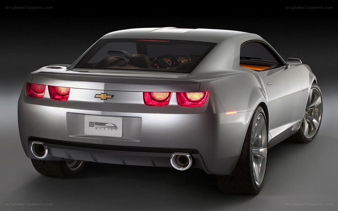 Silver Chevrolet Camaro concept