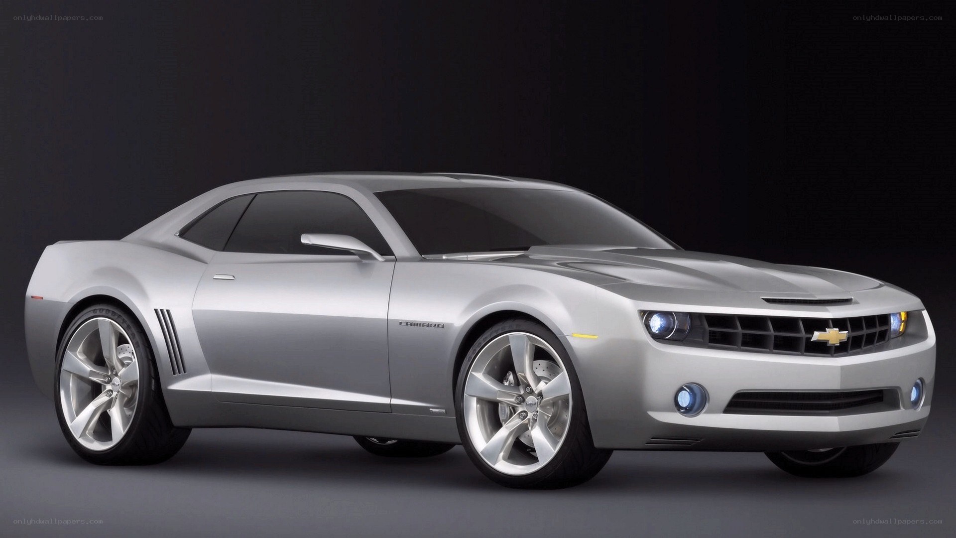Silver Chevrolet Camaro concept