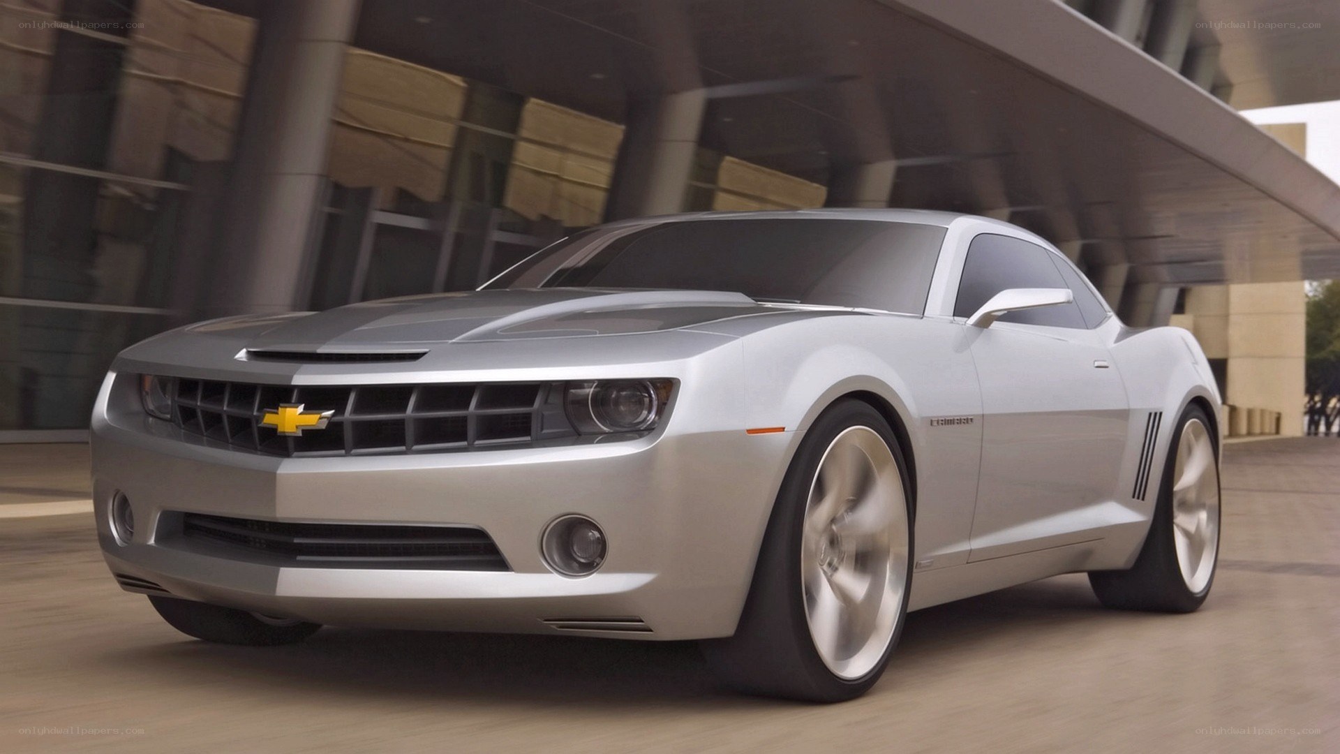 Silver Chevrolet Camaro concept