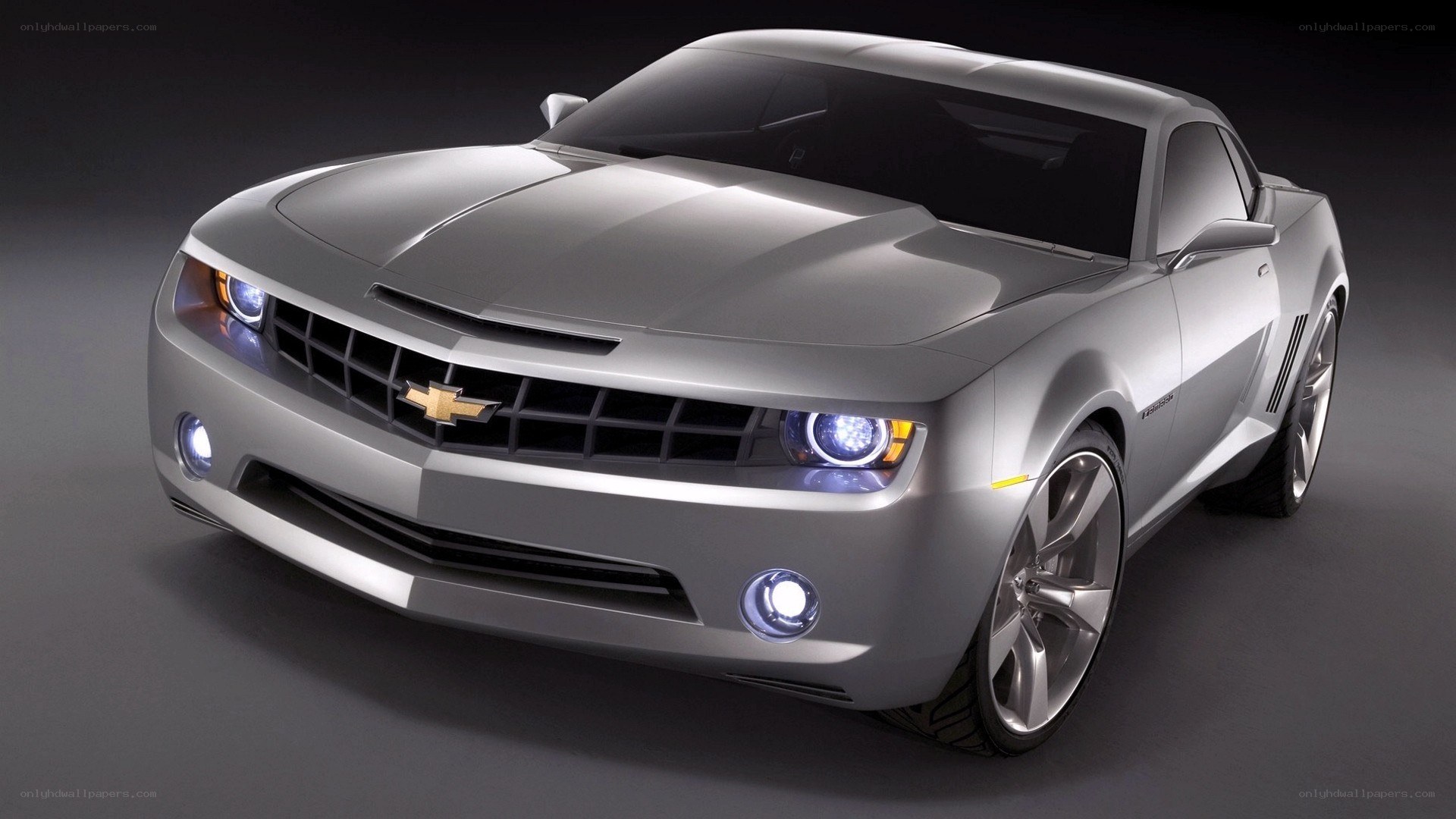 Silver Chevrolet Camaro concept