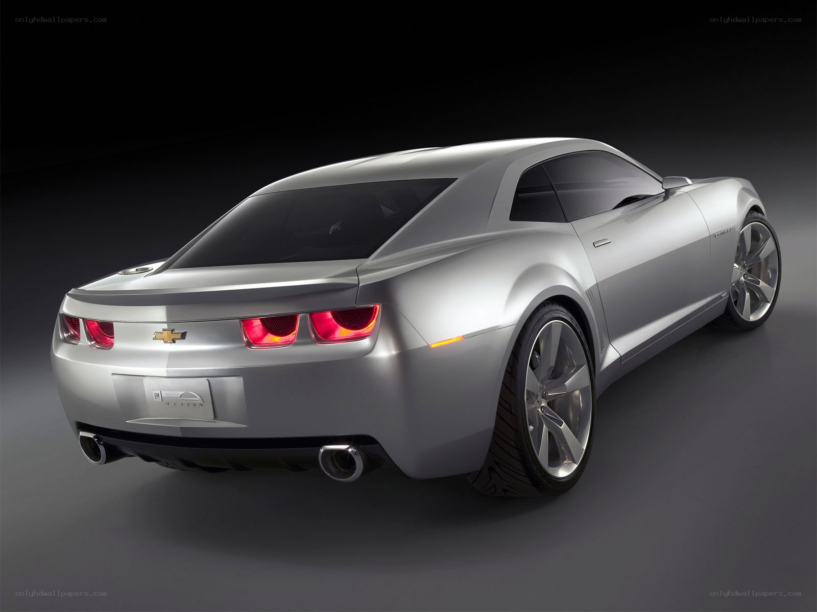 Silver Chevrolet Camaro concept