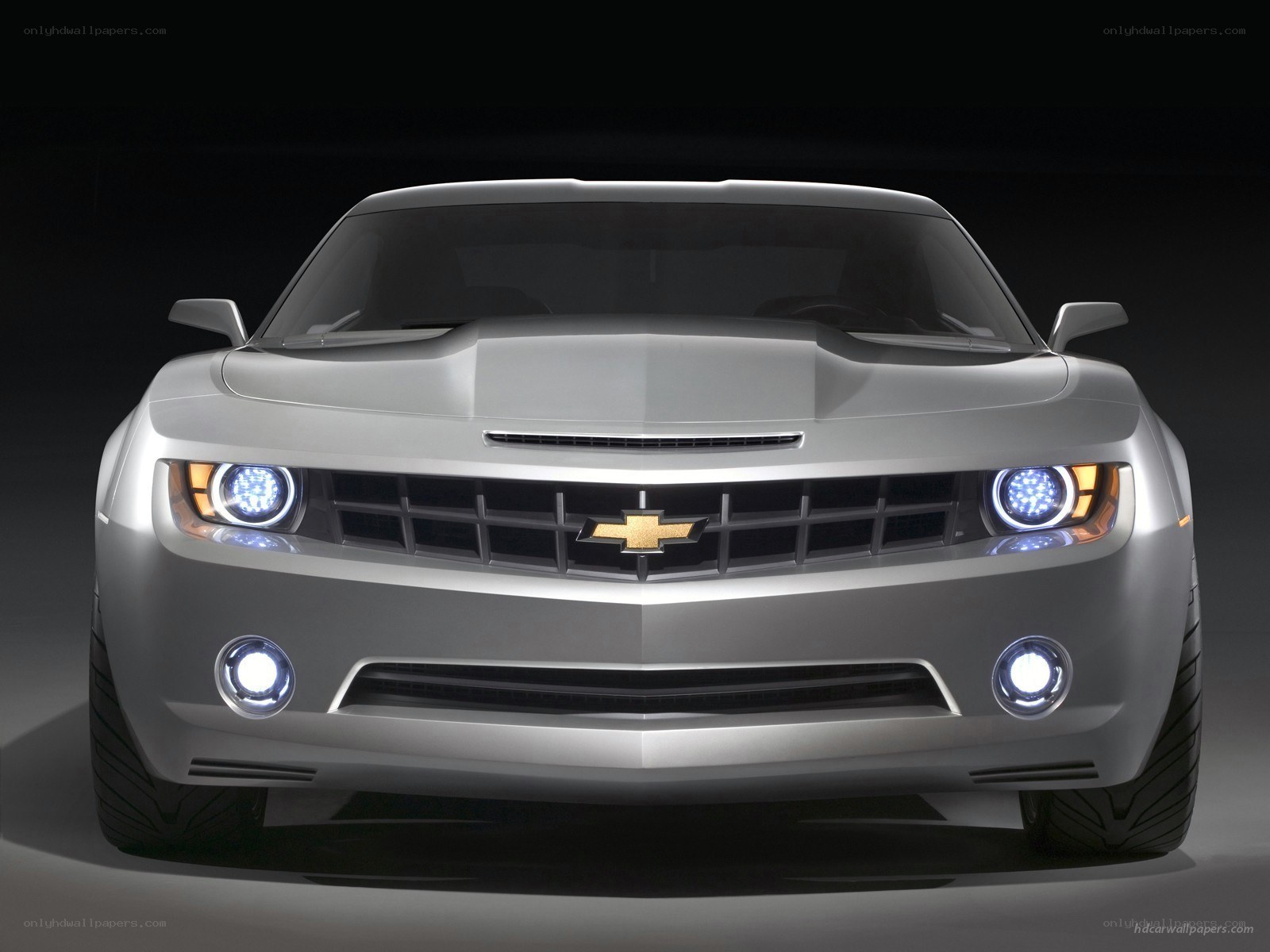Silver Chevrolet Camaro Concept