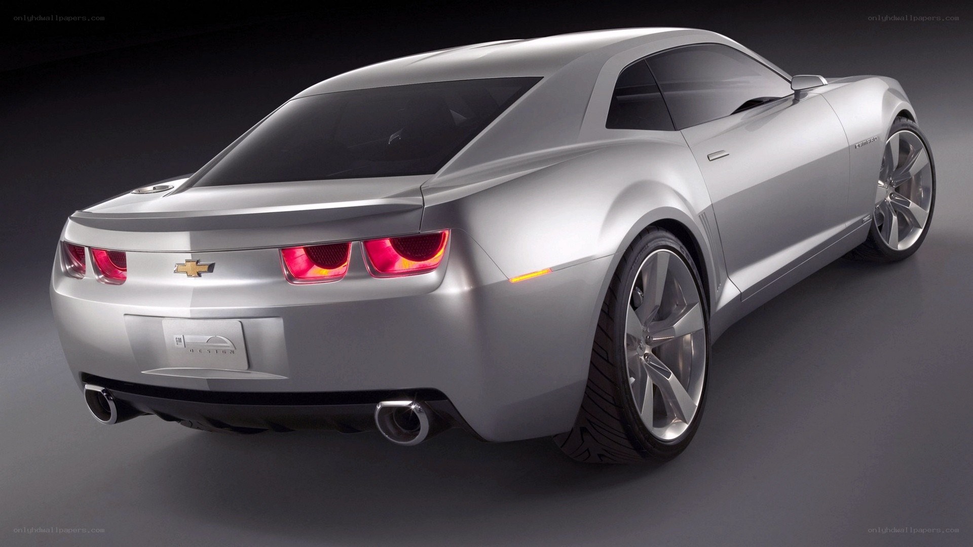 silver chevrolet camaro concept