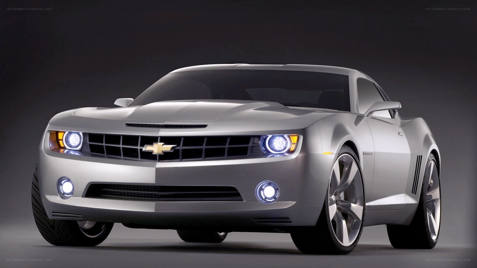 Silver Chevrolet Camaro concept