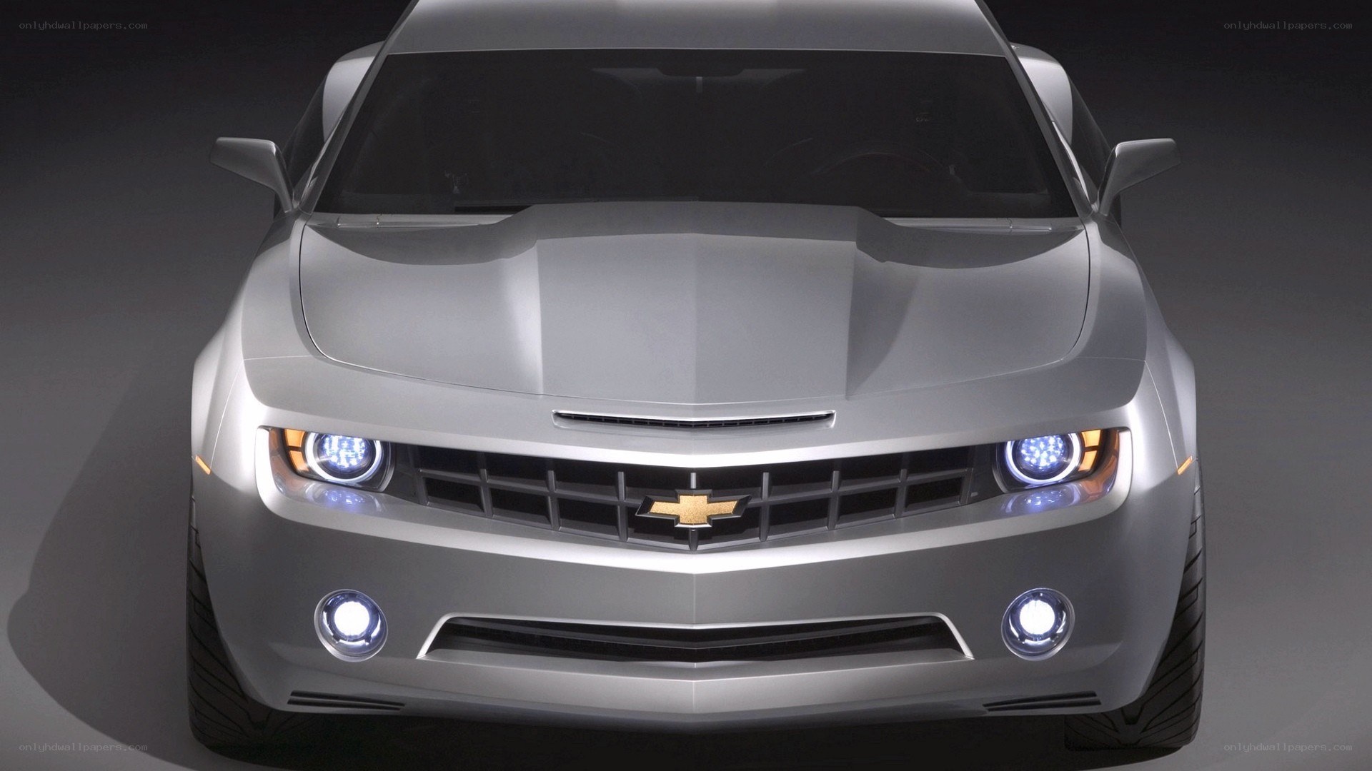 Silver Chevrolet Camaro Concept