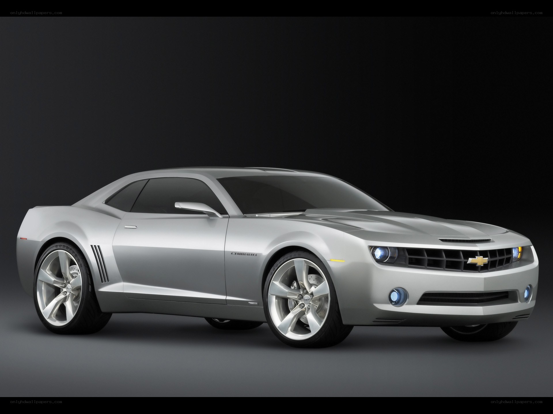 Silver Chevrolet Camaro concept