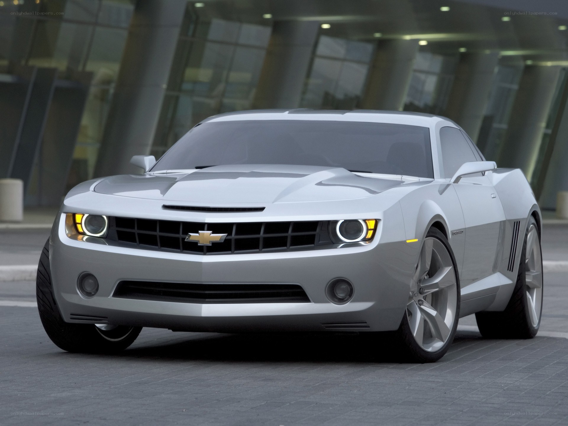 Silver Chevrolet Camaro concept