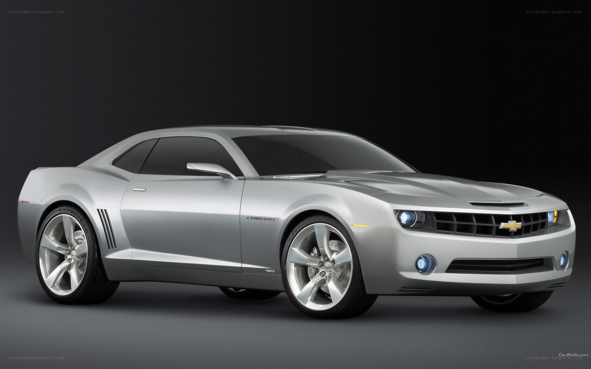 Silver Chevrolet Camaro concept