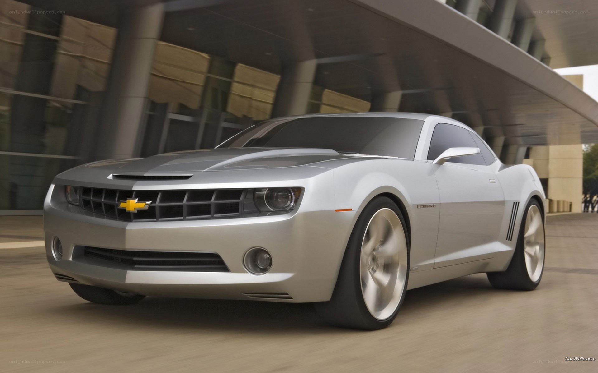 Silver Chevrolet Camaro concept