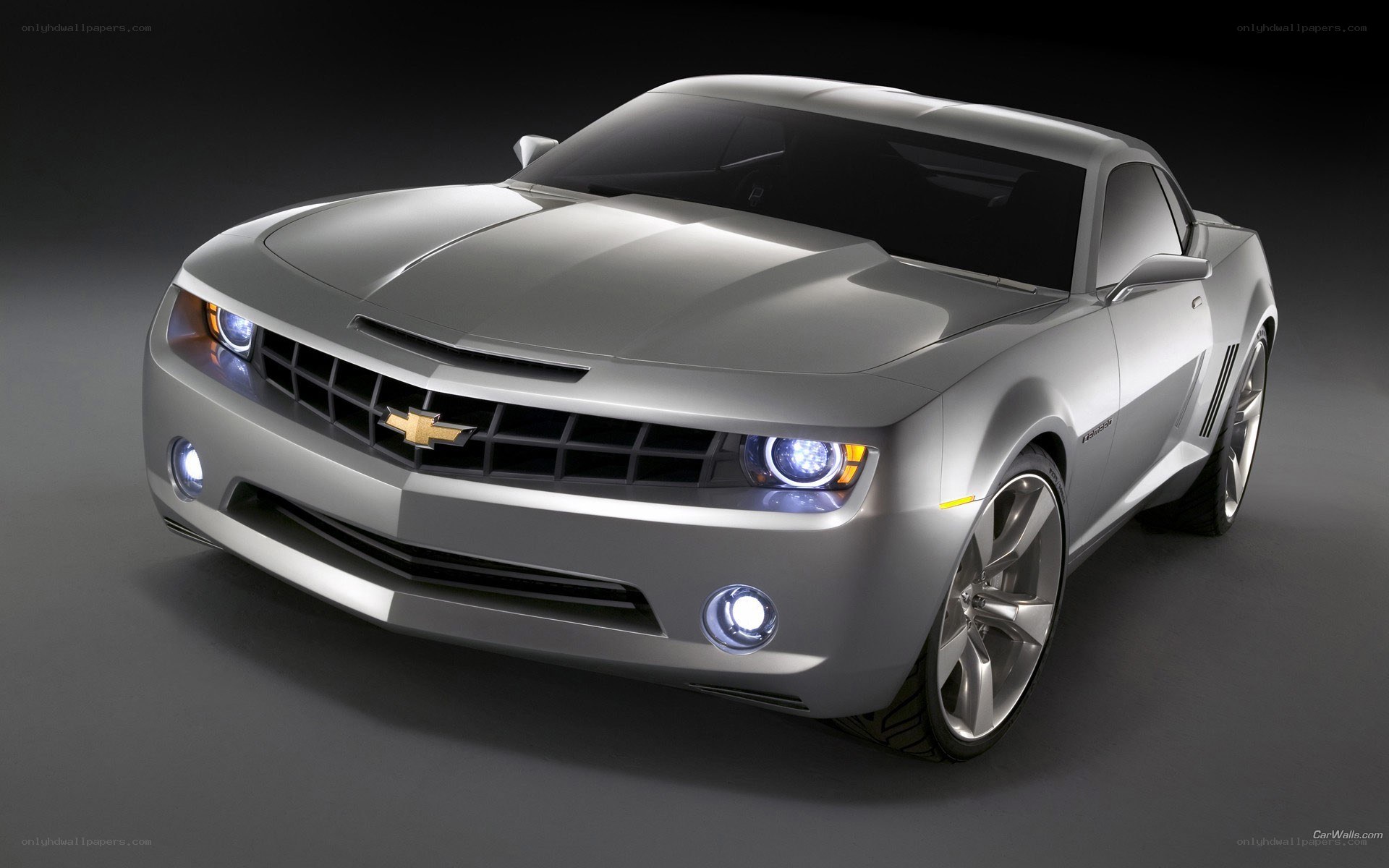 Silver Chevrolet Camaro concept