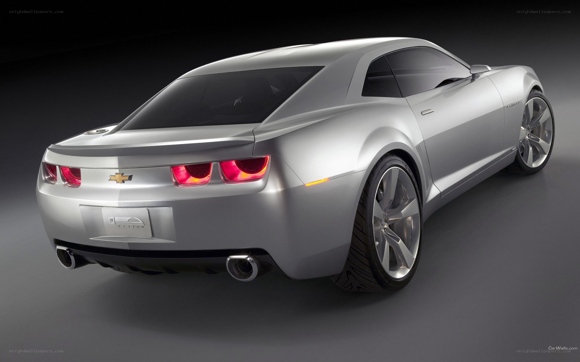 Silver Chevrolet Camaro concept
