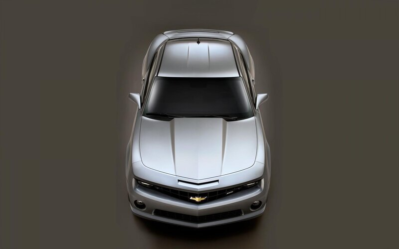 silver chevrolet camaro concept