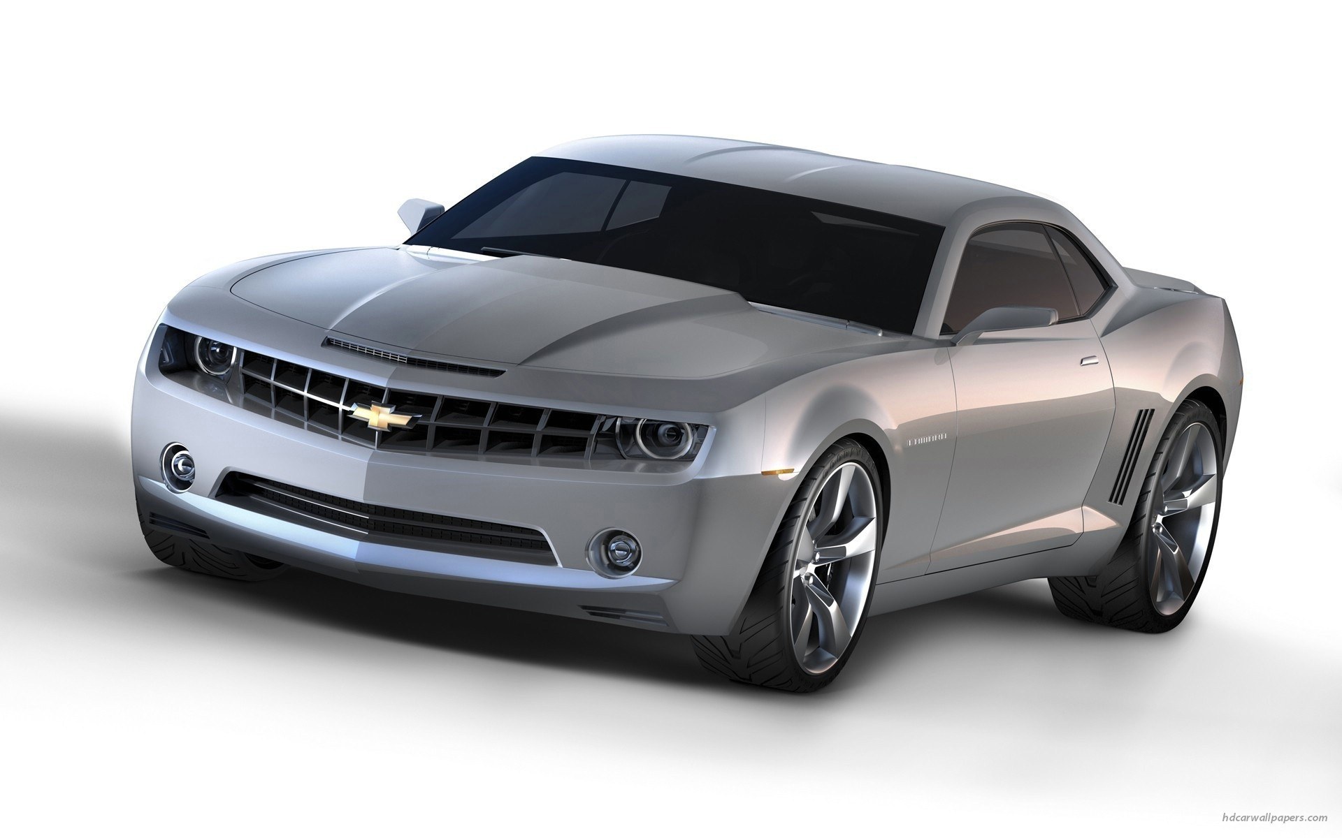 Silver Chevrolet Camaro Concept