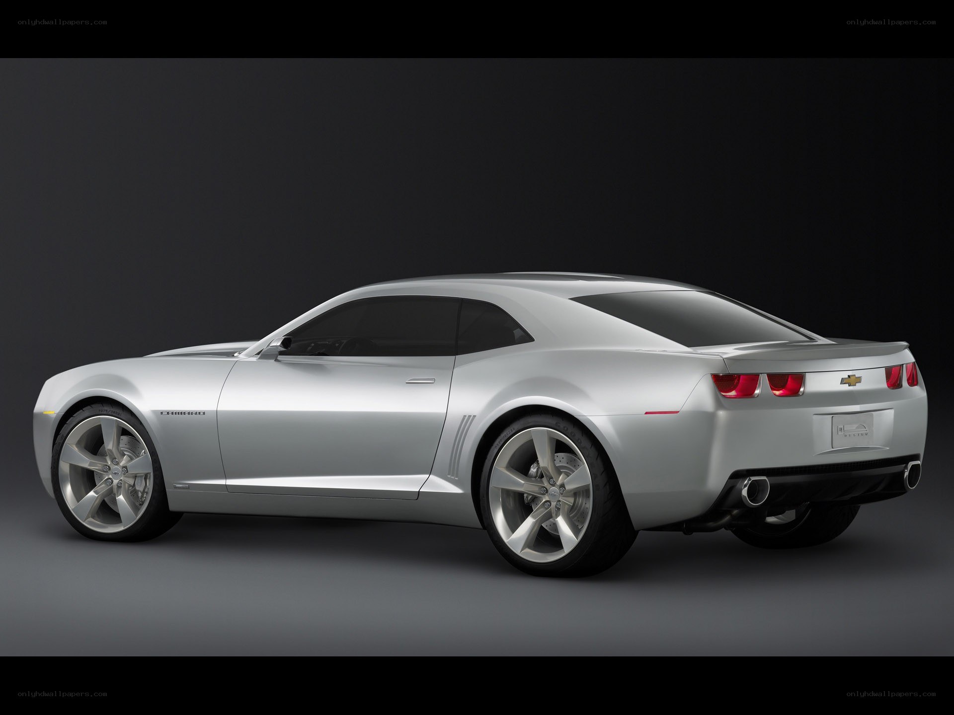 Silver Chevrolet Camaro concept
