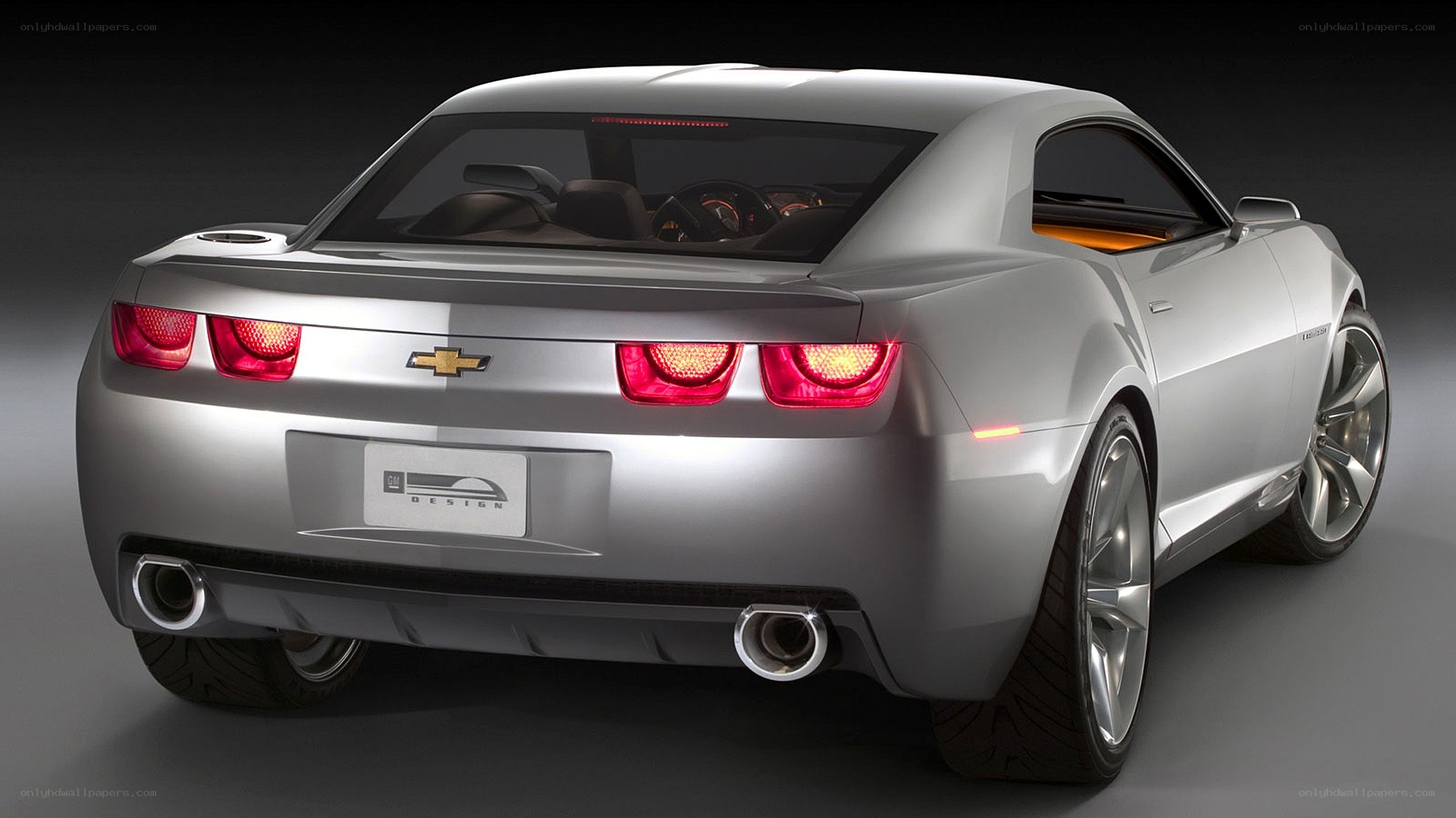 Silver Chevrolet Camaro concept