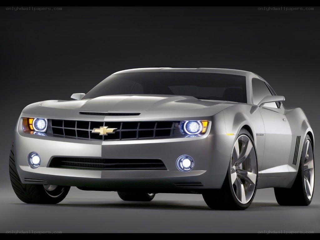 Silver Chevrolet Camaro concept