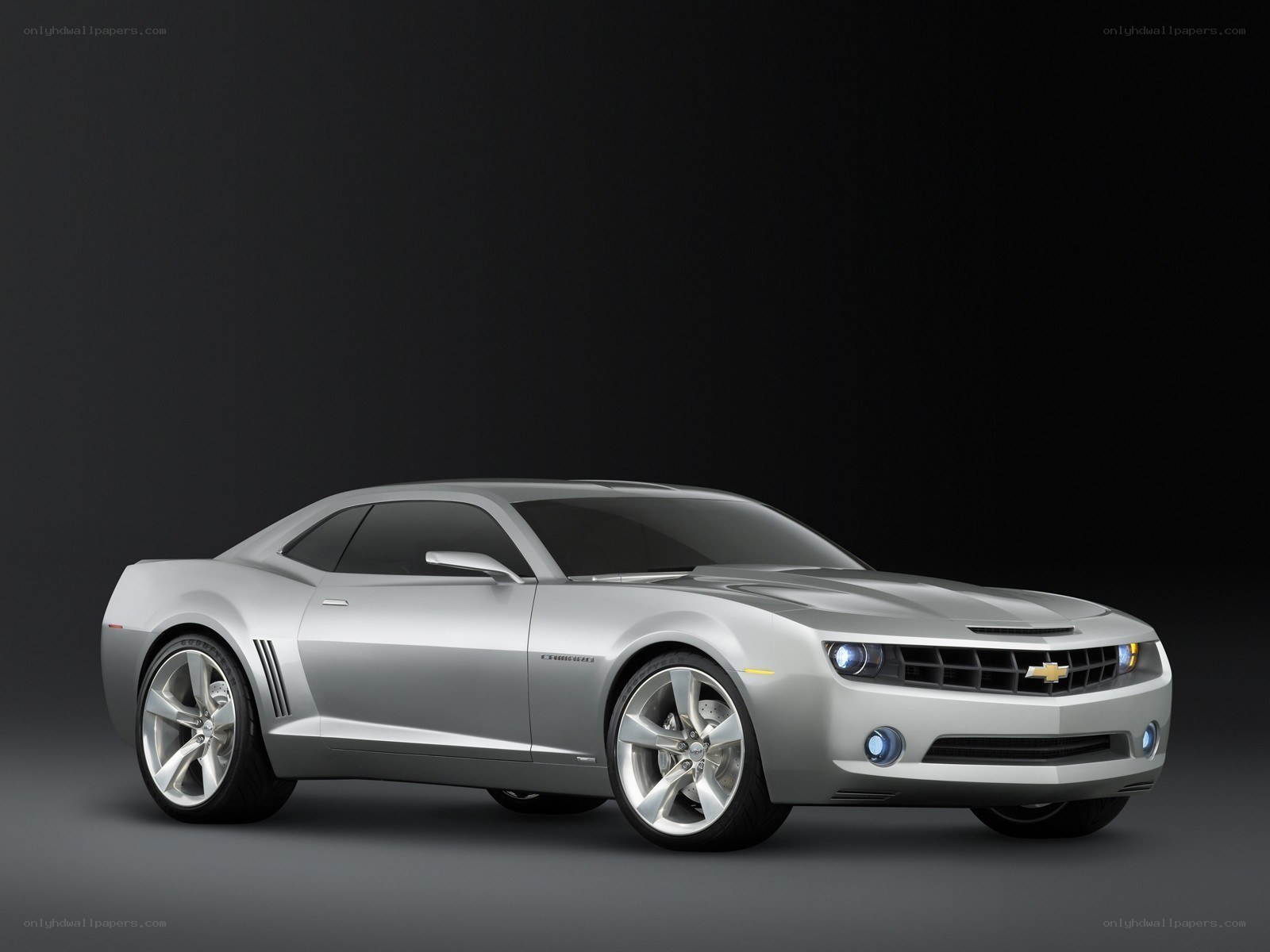 Silver Chevrolet Camaro concept