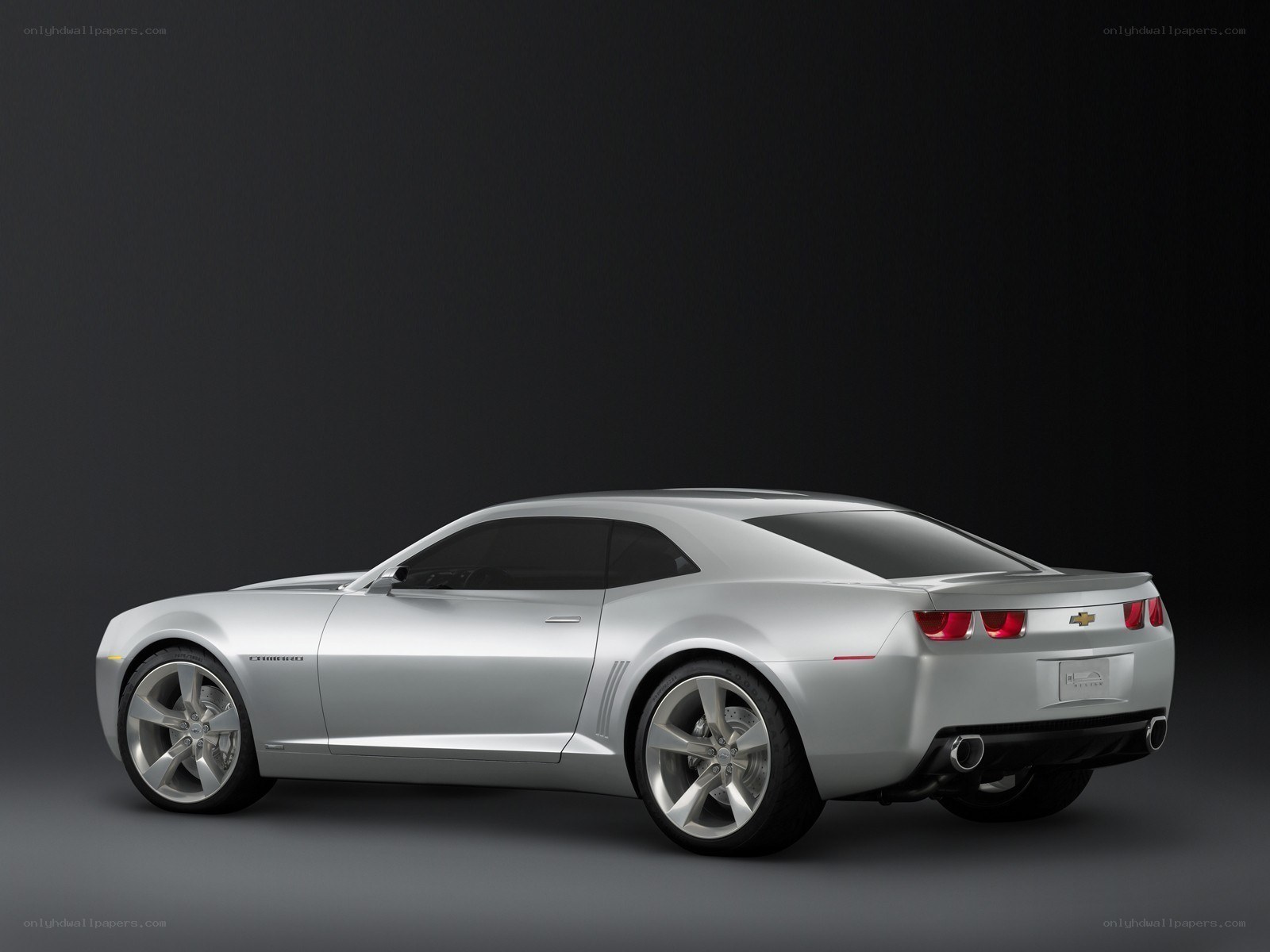 Silver Chevrolet Camaro concept
