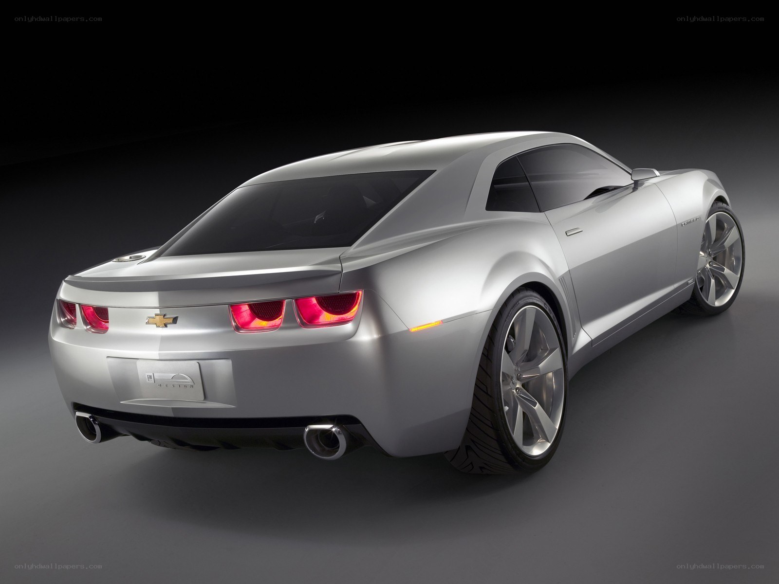 Silver Chevrolet Camaro concept