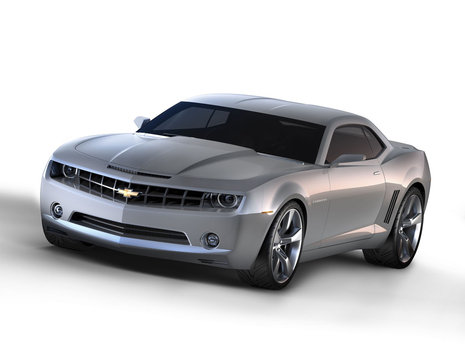 Silver Chevrolet Camaro concept