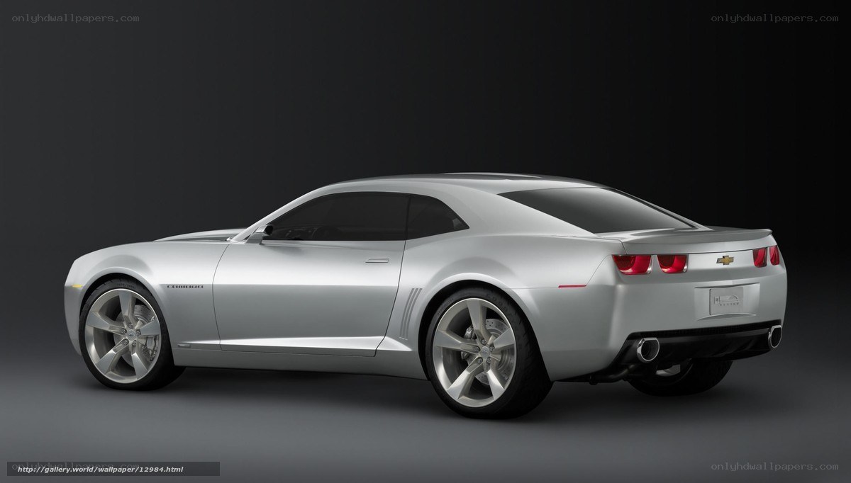 Silver Chevrolet Camaro Concept