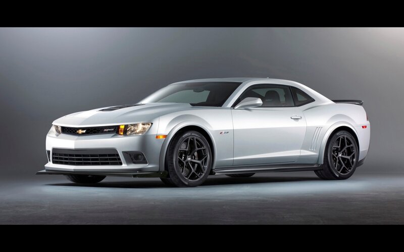 Silver Chevrolet Camaro — Dramatic, Photograph, Black Wheels, Hood Vents