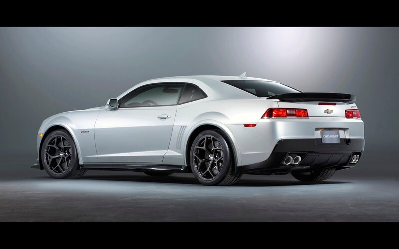 Silver Chevrolet Camaro — Dramatic, Photograph, Black Wheels