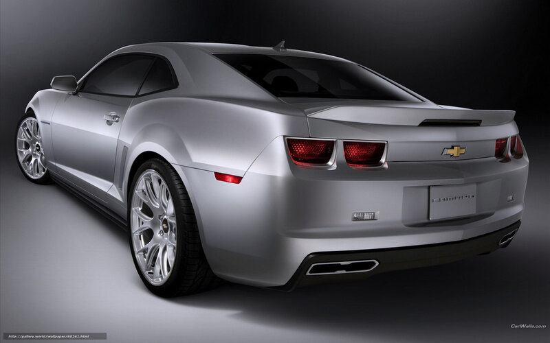 Silver Chevrolet Camaro — Dramatic, Photograph, Car, Taillights
