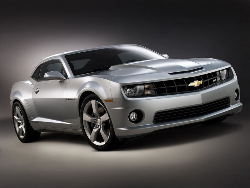 Silver Chevrolet Camaro — Dramatic, Photograph, Car