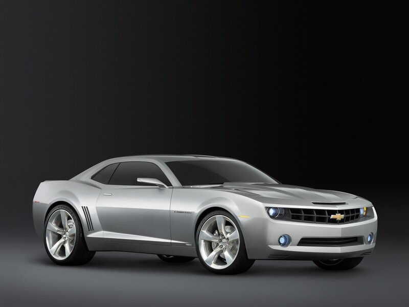 Silver Chevrolet Camaro — Dramatic, Wheels