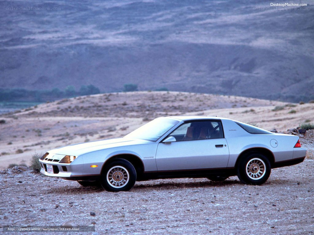 silver chevrolet camaro in desert