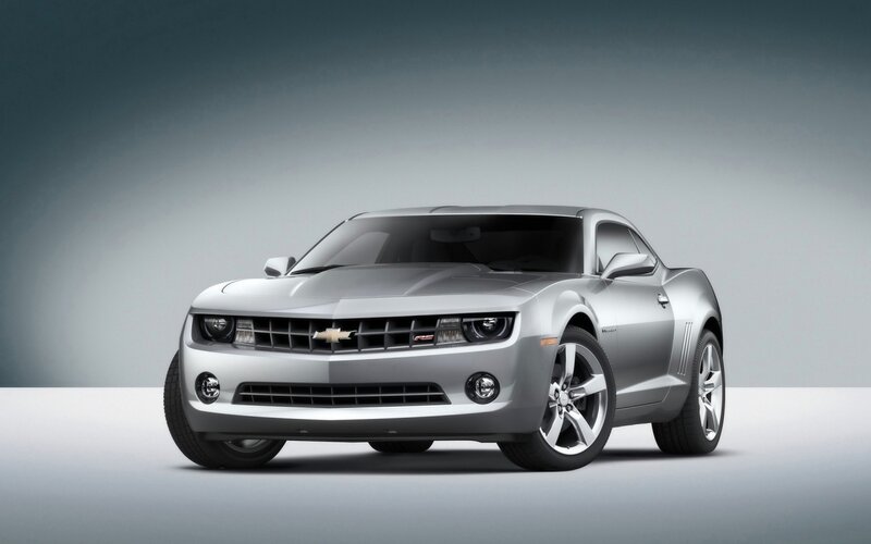 Silver Chevrolet Camaro — Neutral, Photograph, Car