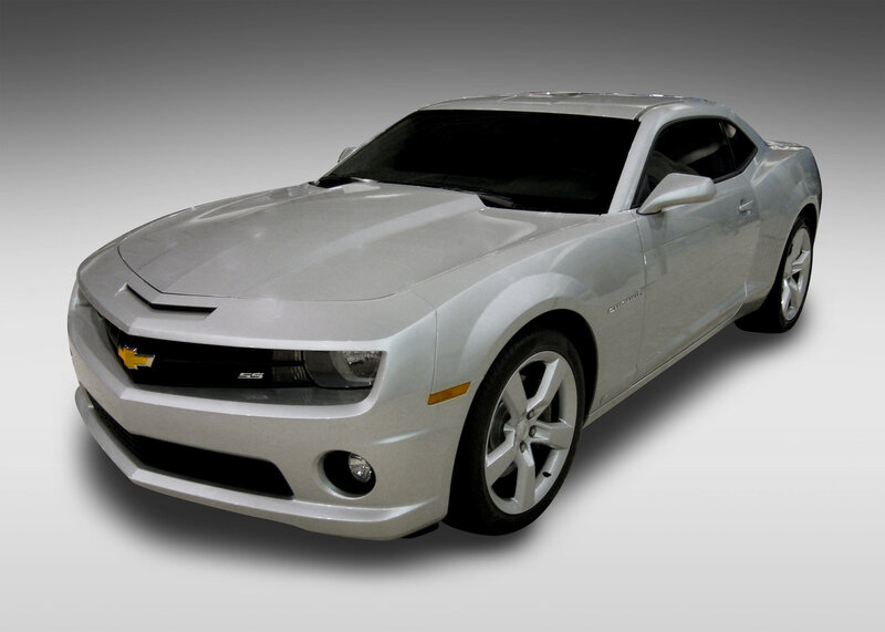 Silver Chevrolet Camaro — Neutral, Photograph, Car, Wheel