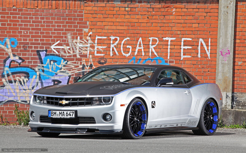 silver chevrolet camaro on street