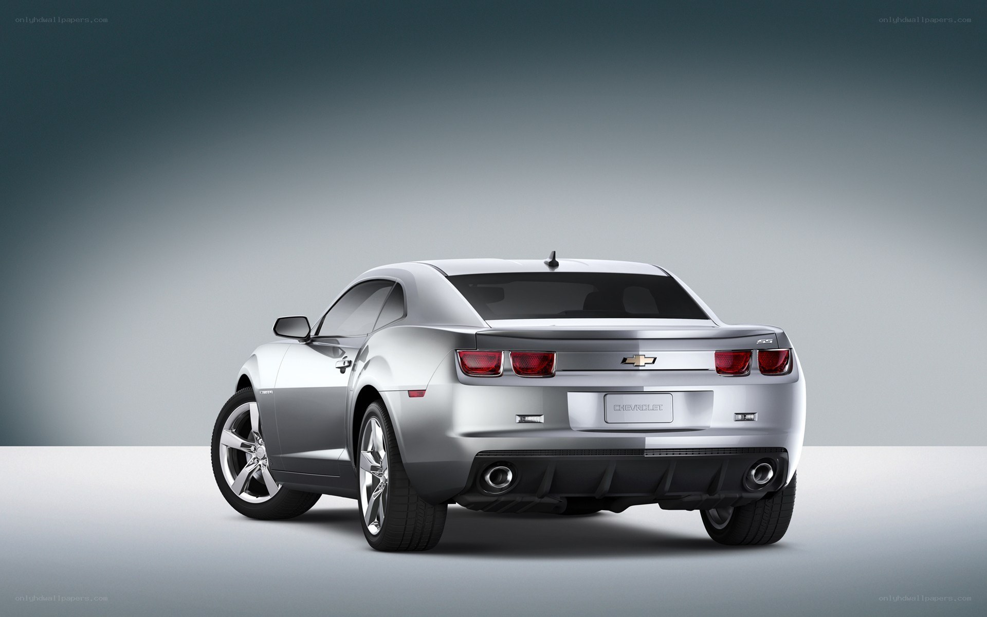 silver chevrolet camaro ss