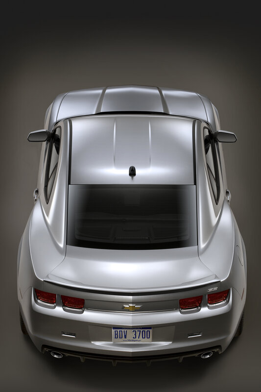 silver chevrolet camaro ss