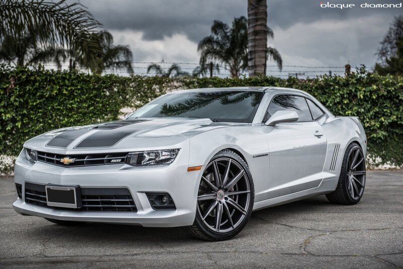 Silver Chevrolet Camaro — White, Dramatic